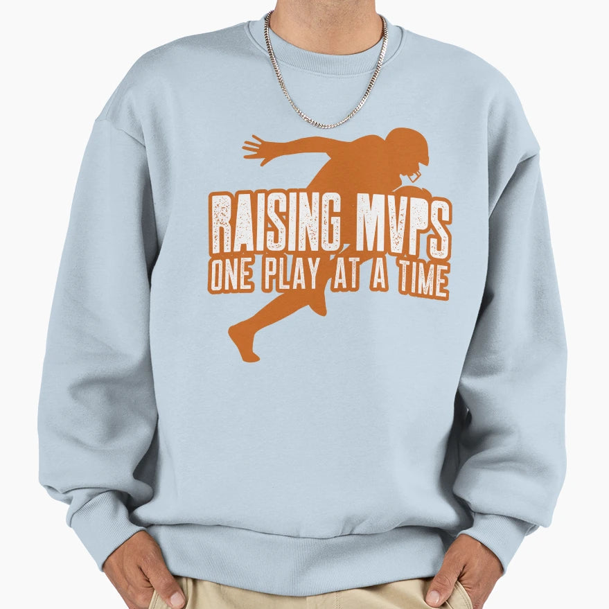 Raising Mvps One Play Time Sweatshirt - Minimalist Print Men Women - T-Shirt, Sweatshirt, Hoodie