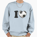 I Love Soccer Sweatshirt - Custom Art Print for Adults - T-Shirt, Sweatshirt, Hoodie