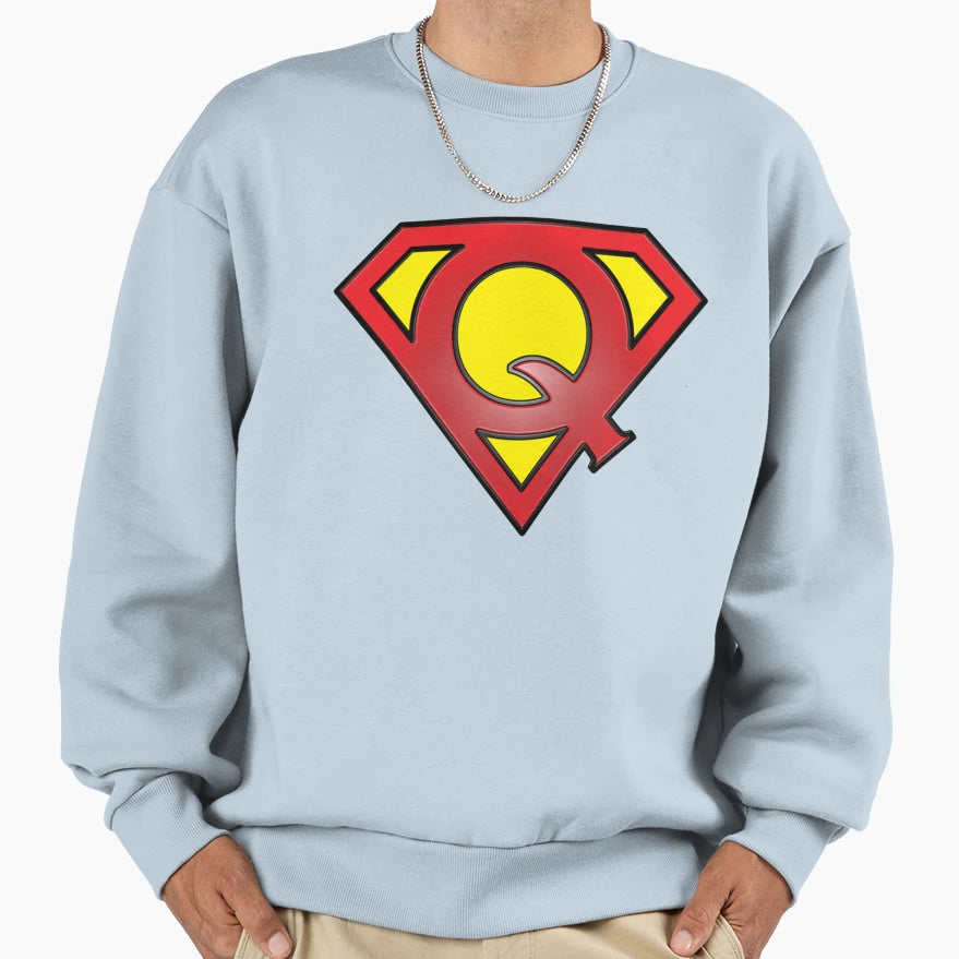 Q Q Hero Me Collection Sweatshirt - Minimalist Print Unisex - T-Shirt, Sweatshirt, Hoodie