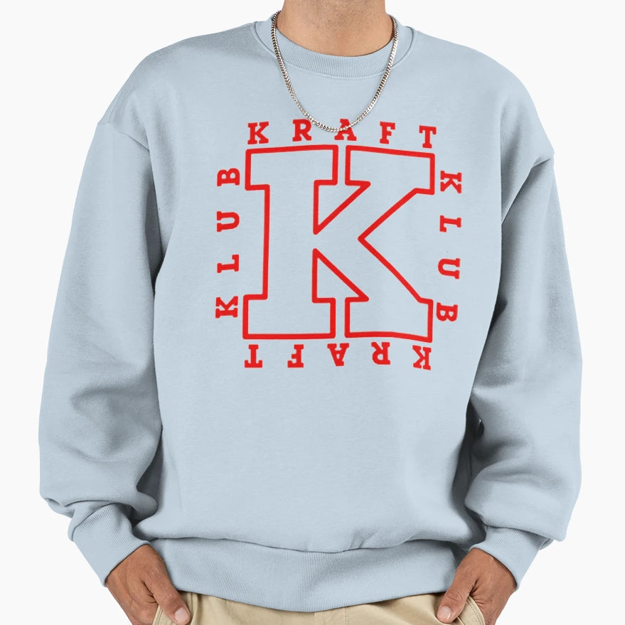 Kraftklub Logo 2 Sweatshirt - Casual Everyday Wear Unisex - T-Shirt, Sweatshirt, Hoodie
