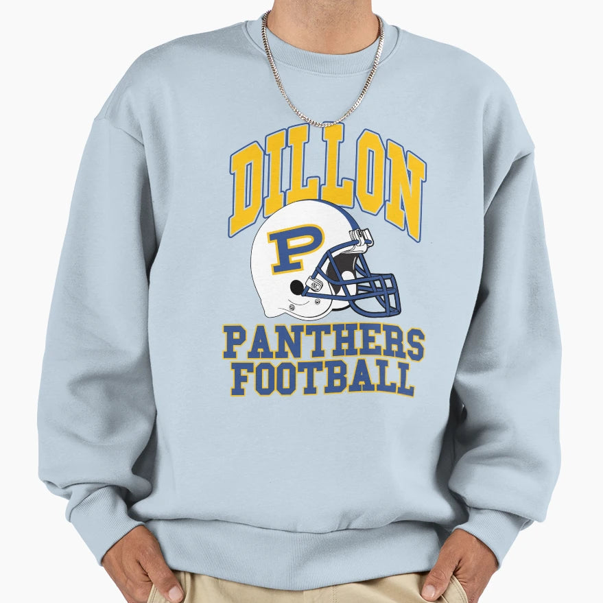 Dillon Panthers Football Sweatshirt - Fun Novelty Design Unisex - T-Shirt, Sweatshirt, Hoodie