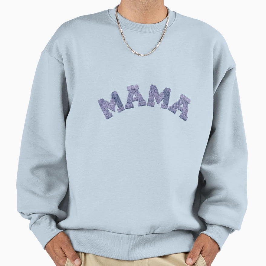 Embossed Mama Mini Set Mom And Me Sweatshirt - Custom Art Print Unisex - T-Shirt, Sweatshirt, Hoodie
