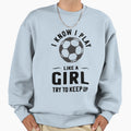 Soccer Soccer Gift Play Like T-Shirt - Aesthetic Graphic Unisex - T-Shirt, Sweatshirt, Hoodie