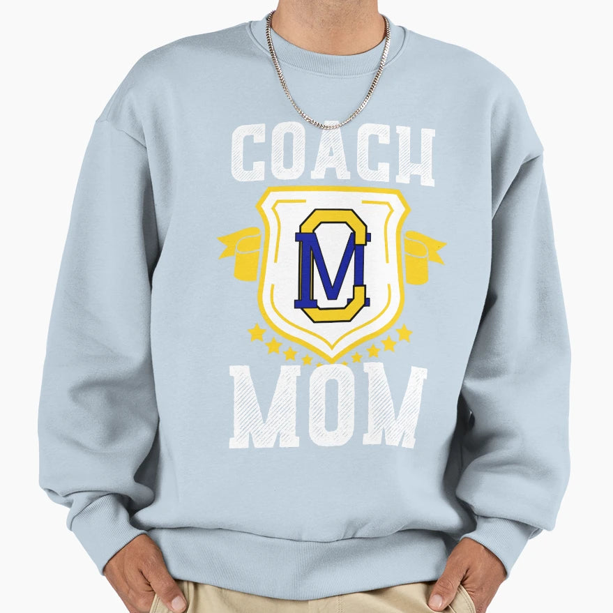 Coach Mom Funny Mothers Day Sweatshirt - Minimalist Print Unisex - T-Shirt, Sweatshirt, Hoodie