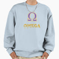 Bruh Omega Que Dawg Royal Purple Sweatshirt - Trendy Graphic for Adults - T-Shirt, Sweatshirt, Hoodie