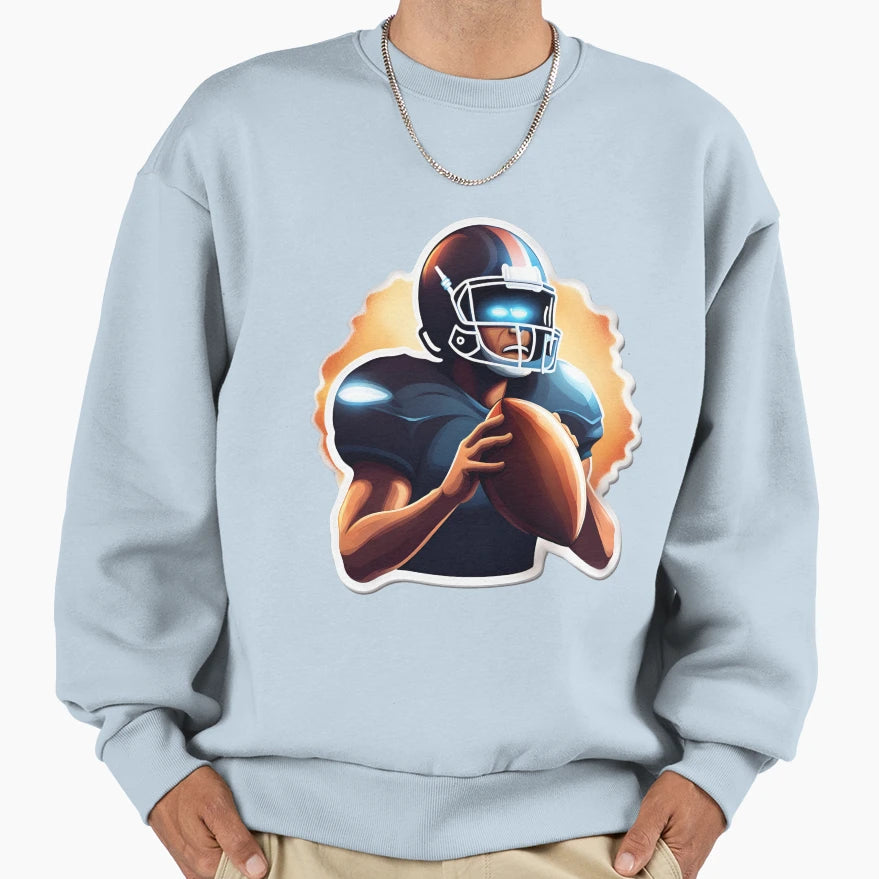 American Football Sweatshirt - Unique Graphic Men Women - T-Shirt, Sweatshirt, Hoodie