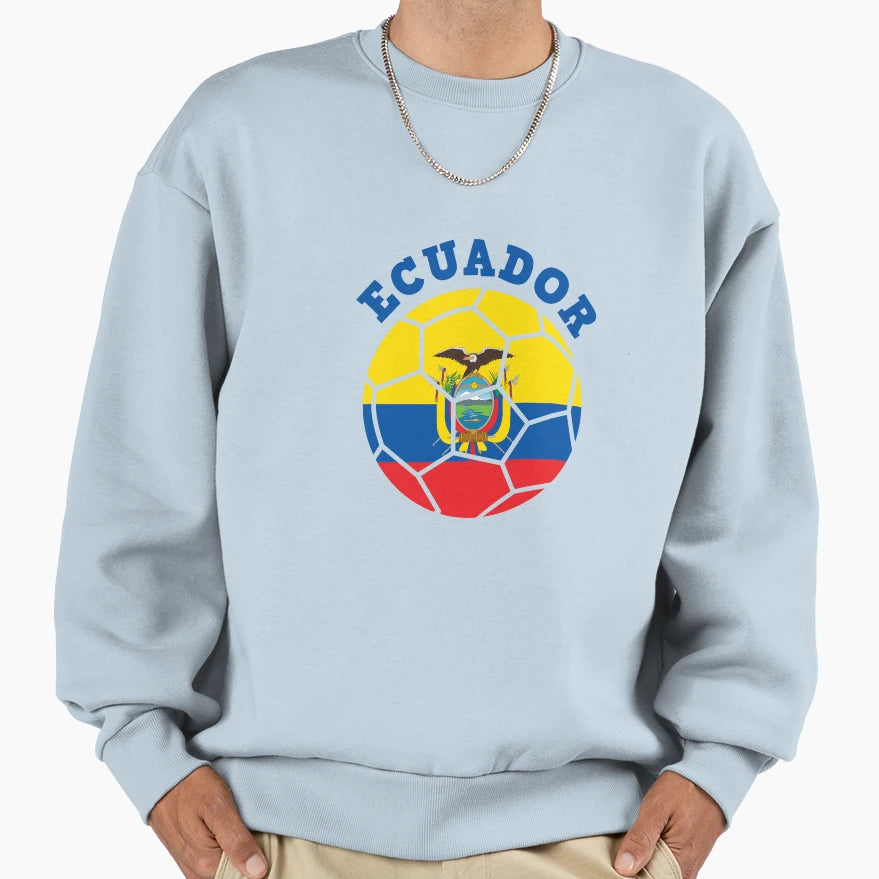 Ecuador Football La Tri Sweatshirt - Fun Novelty Design Unisex - T-Shirt, Sweatshirt, Hoodie