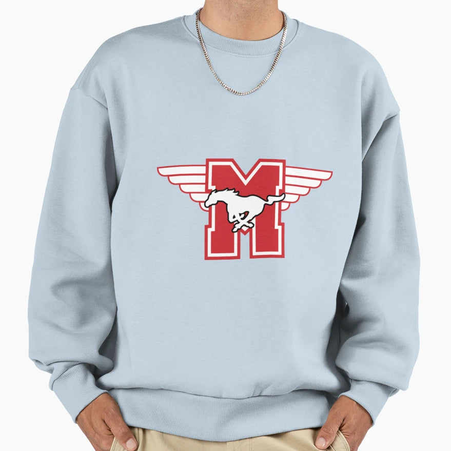 Hamilton Mustangs Sweatshirt - Trendy Graphic for Adults - T-Shirt, Sweatshirt, Hoodie