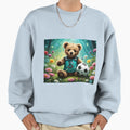 Teddy Wants To Play Football Sweatshirt - Novelty Apparel Unisex - T-Shirt, Sweatshirt, Hoodie