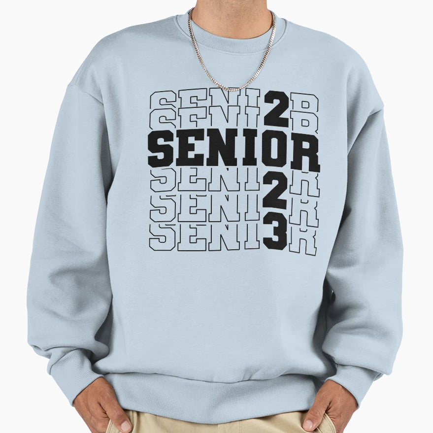 Seniors Class 2023 Graduation Sweatshirt - Unique Graphic Unisex - T-Shirt, Sweatshirt, Hoodie