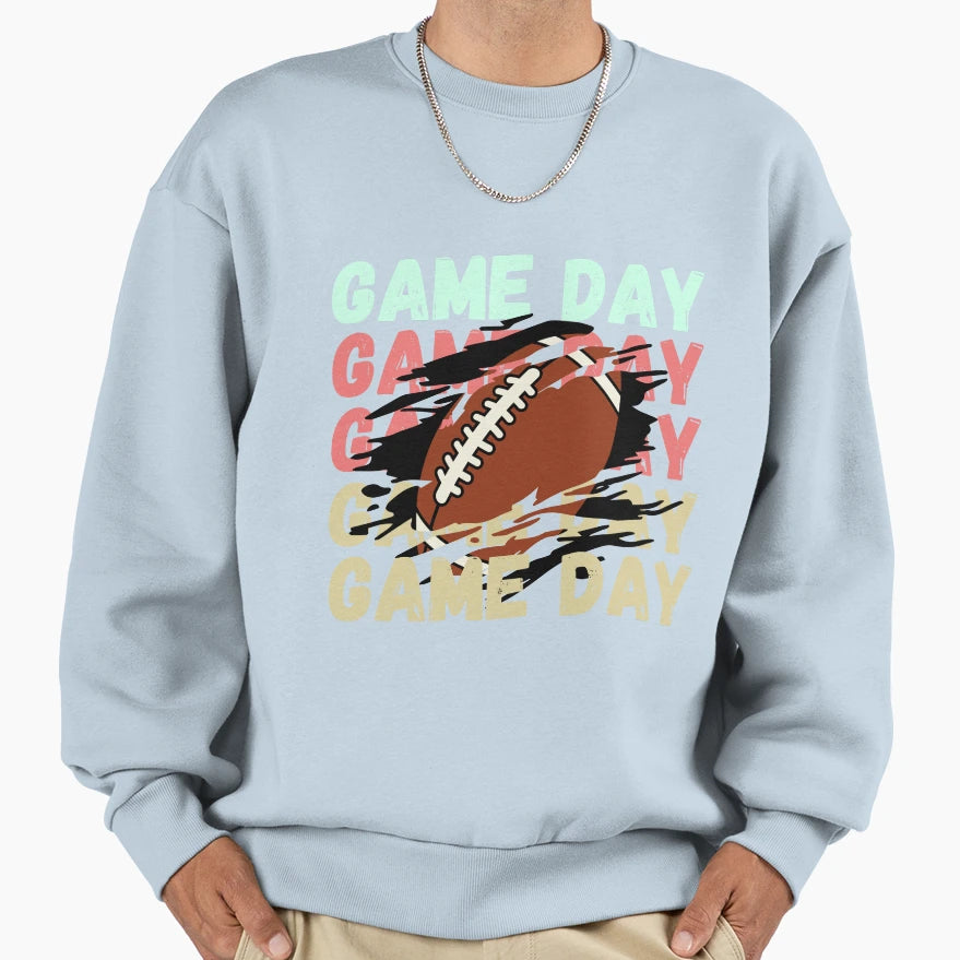 American Football Sweatshirt - Unique Graphic for Adults - T-Shirt, Sweatshirt, Hoodie
