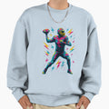 Gridiron Thunder Sweatshirt - Fun Novelty Design Men Women - T-Shirt, Sweatshirt, Hoodie