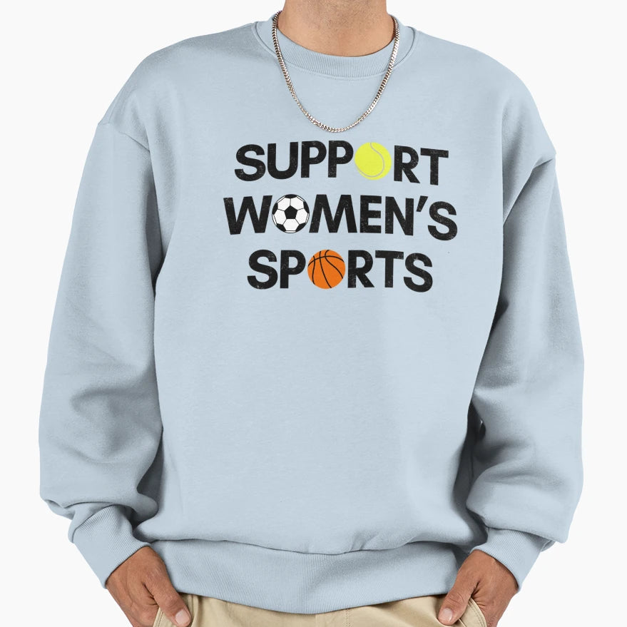 Support Womens Sports Sweatshirt - Casual Everyday Wear for Adults - T-Shirt, Sweatshirt, Hoodie