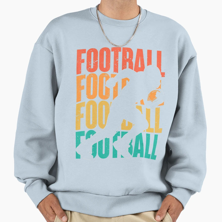 American Football Season Party Sweatshirt - Novelty Apparel Unisex - T-Shirt, Sweatshirt, Hoodie
