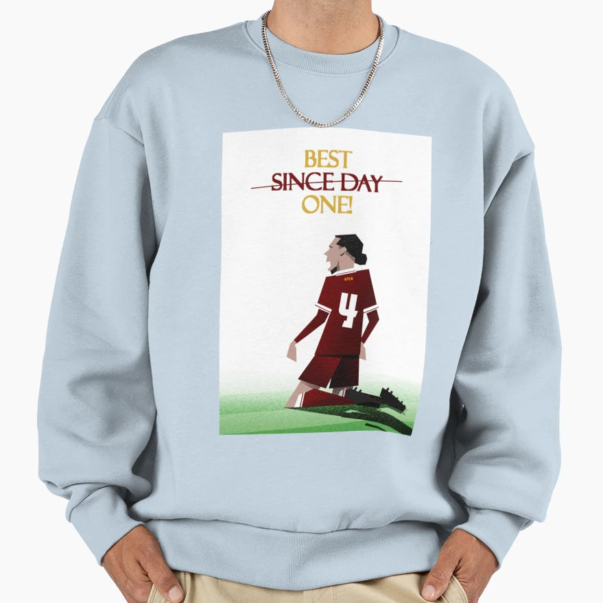 Virgil Van Dijk Sweatshirt - Fun Novelty Design Men Women - T-Shirt, Sweatshirt, Hoodie