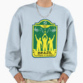 World Football Finals Brazil Fan Sweatshirt - Aesthetic Graphic for Adults - T-Shirt, Sweatshirt, Hoodie