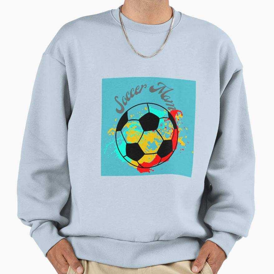 Soccer Mom 1 Sweatshirt - Custom Art Print Men Women - T-Shirt, Sweatshirt, Hoodie