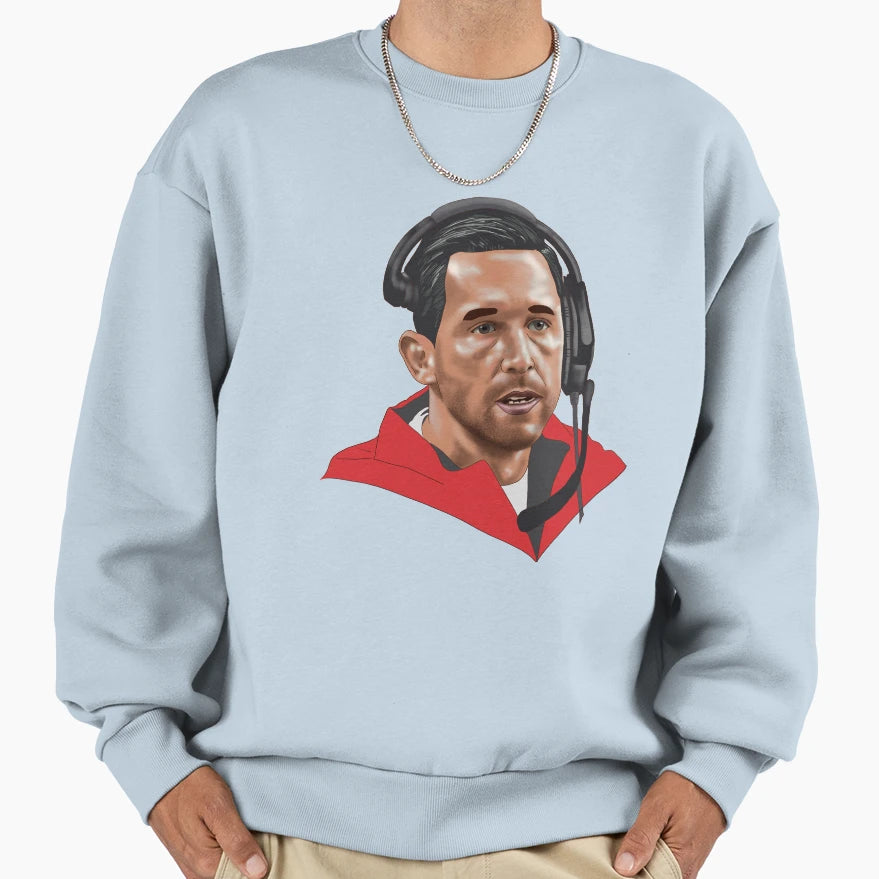 Famous American Football Coach Sweatshirt - Unique Graphic for Adults - T-Shirt, Sweatshirt, Hoodie