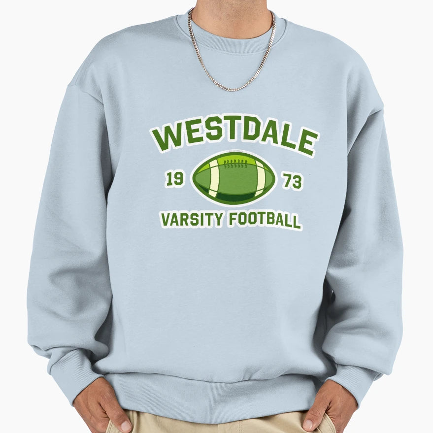 Westdale Varsity Football Sweatshirt - Trendy Graphic Unisex - T-Shirt, Sweatshirt, Hoodie