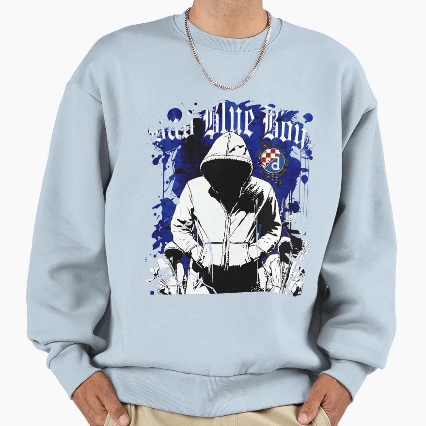 Dinamo Zagreb Purgeri Croatia Bad Blue Sweatshirt - Novelty Apparel Unisex - T-Shirt, Sweatshirt, Hoodie