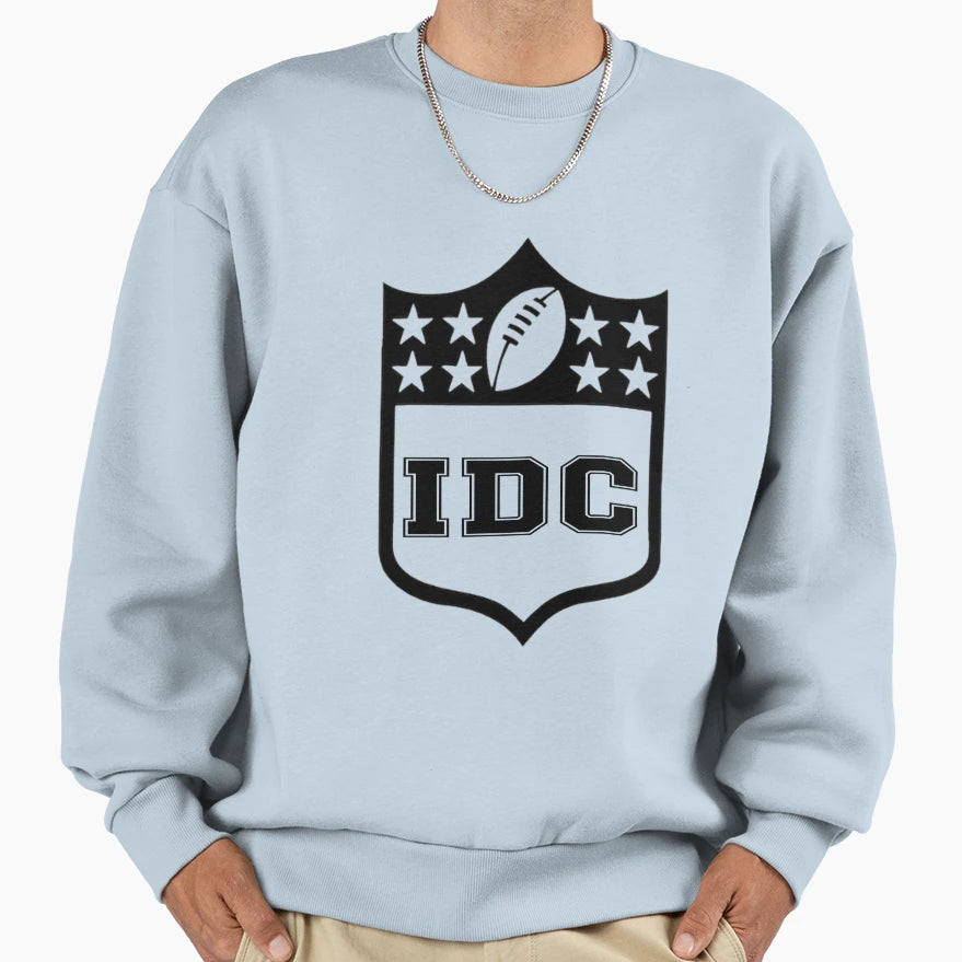 Idc American Football Funny I Dont Sweatshirt - Streetwear Style Unisex - T-Shirt, Sweatshirt, Hoodie