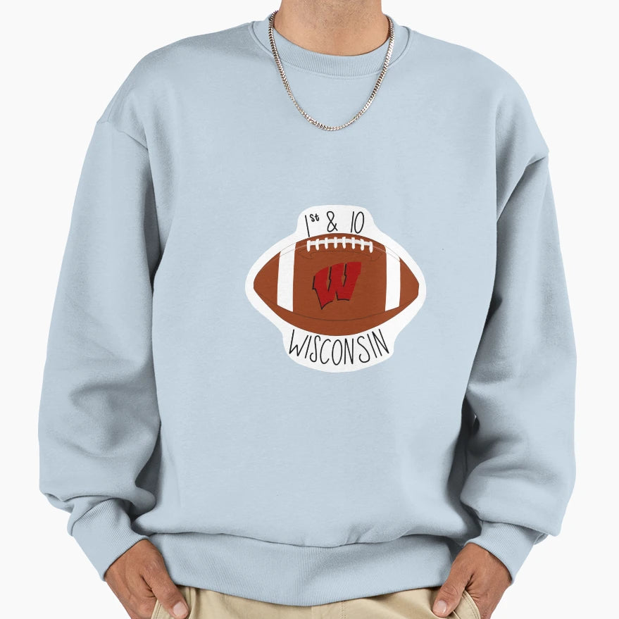 Madison Football Sweatshirt - Custom Art Print for Adults - T-Shirt, Sweatshirt, Hoodie