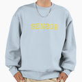 Sen20R Senior 2020 Yellow Text Class Sweatshirt - Novelty Apparel Unisex - T-Shirt, Sweatshirt, Hoodie
