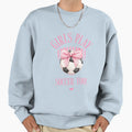 Play Soccer Too Sweatshirt - Fun Novelty Design Unisex - T-Shirt, Sweatshirt, Hoodie
