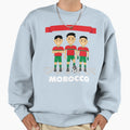 Morocco Flag Maroc Moroccan Lion Flag T-Shirt - Aesthetic Graphic Unisex - T-Shirt, Sweatshirt, Hoodie