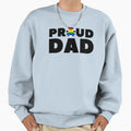 Proud Dad Allies Lgbtq Ally Pride Sweatshirt - Graphic Print Unisex - T-Shirt, Sweatshirt, Hoodie