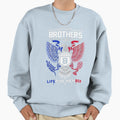 Brothers Name Sweatshirt - Trendy Graphic Unisex - T-Shirt, Sweatshirt, Hoodie