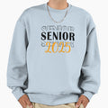 Senior 2025 Graduation Text And Number Sweatshirt - Unique Graphic Unisex - T-Shirt, Sweatshirt, Hoodie