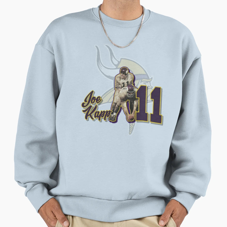 Joe Kapp Sweatshirt - Aesthetic Graphic Men Women - T-Shirt, Sweatshirt, Hoodie