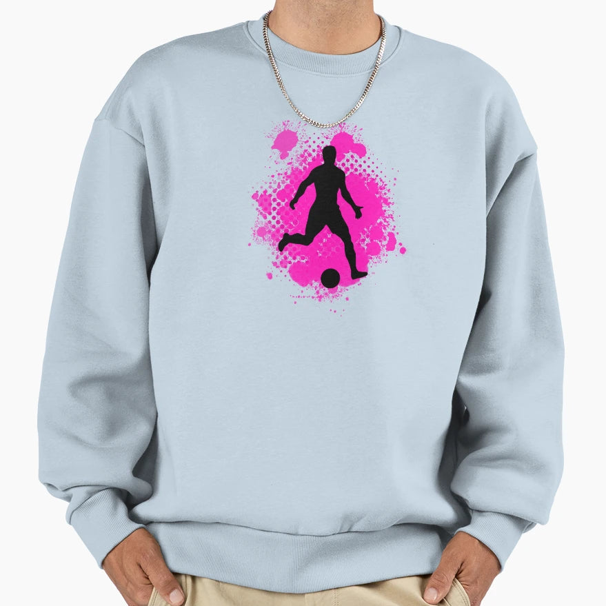 Soccer Player Sweatshirt - Unique Graphic Unisex - T-Shirt, Sweatshirt, Hoodie