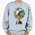 Football Trophy Bouquet Sweatshirt - Custom Art Print Men Women - T-Shirt, Sweatshirt, Hoodie