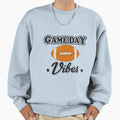 Game Day Vibes Black Lettering Sweatshirt - Aesthetic Graphic Unisex - T-Shirt, Sweatshirt, Hoodie