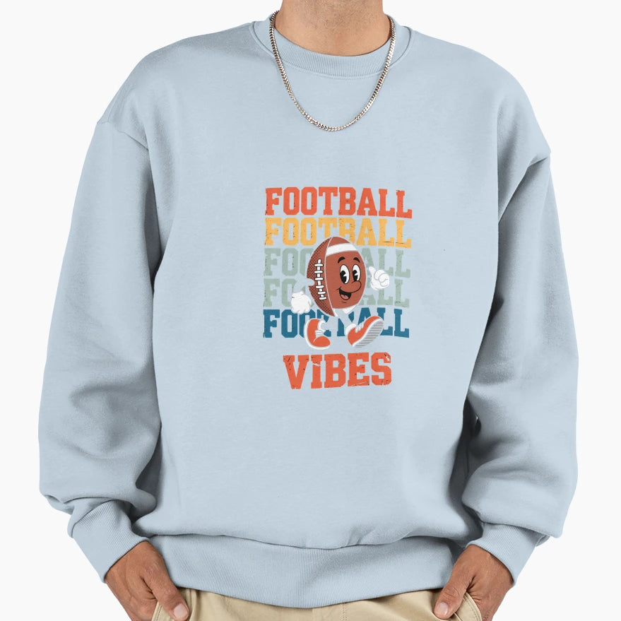Football Game Day Sports Mothers Sweatshirt - Minimalist Print for Adults - T-Shirt, Sweatshirt, Hoodie
