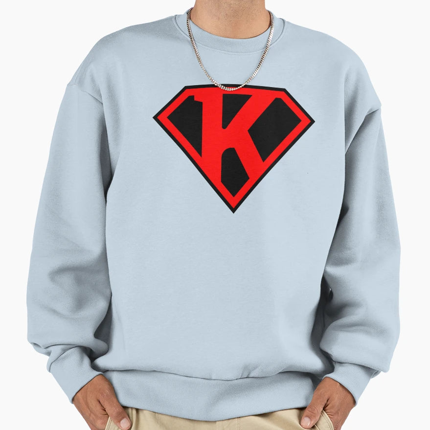Letter K Super Letter Vol 3 Sweatshirt - Streetwear Style Unisex - T-Shirt, Sweatshirt, Hoodie