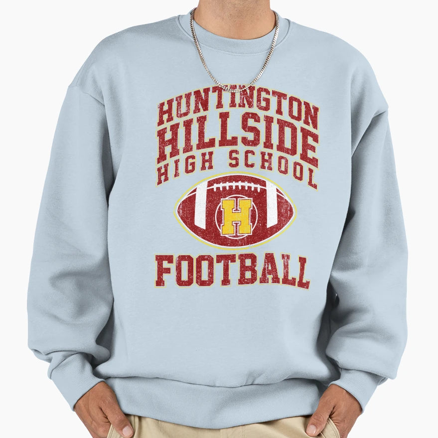 Huntington Hillside High Sweatshirt - Casual Everyday Wear Men Women - T-Shirt, Sweatshirt, Hoodie