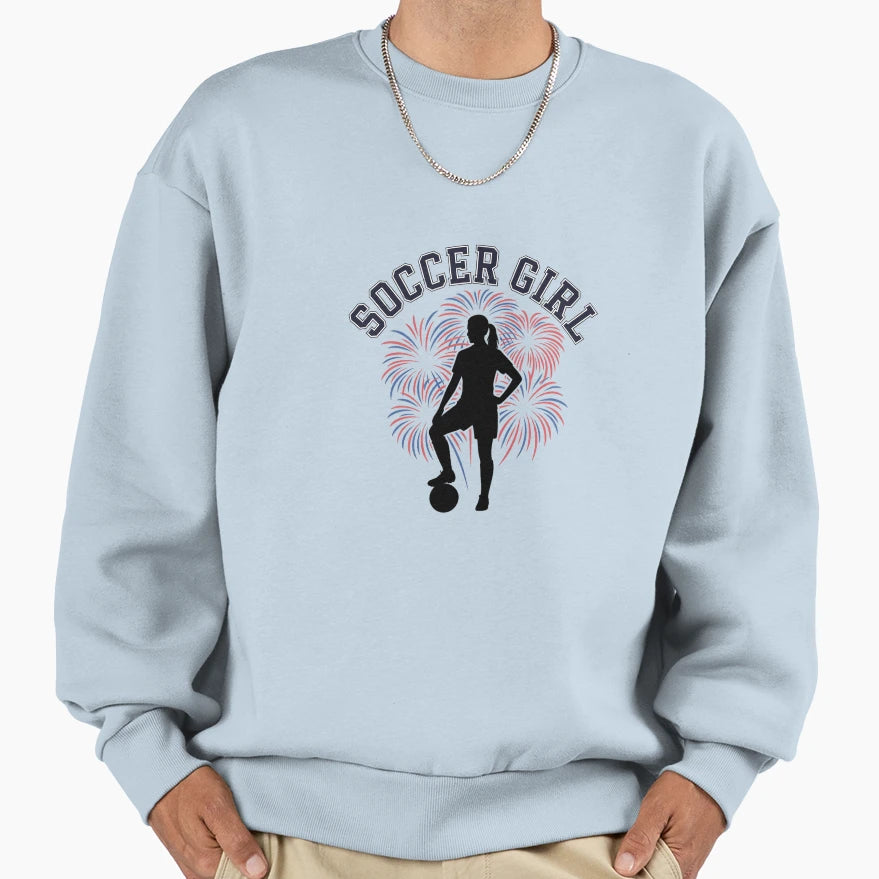 Soccer Soccer Fan Support Sweatshirt - Casual Everyday Wear for Adults - T-Shirt, Sweatshirt, Hoodie