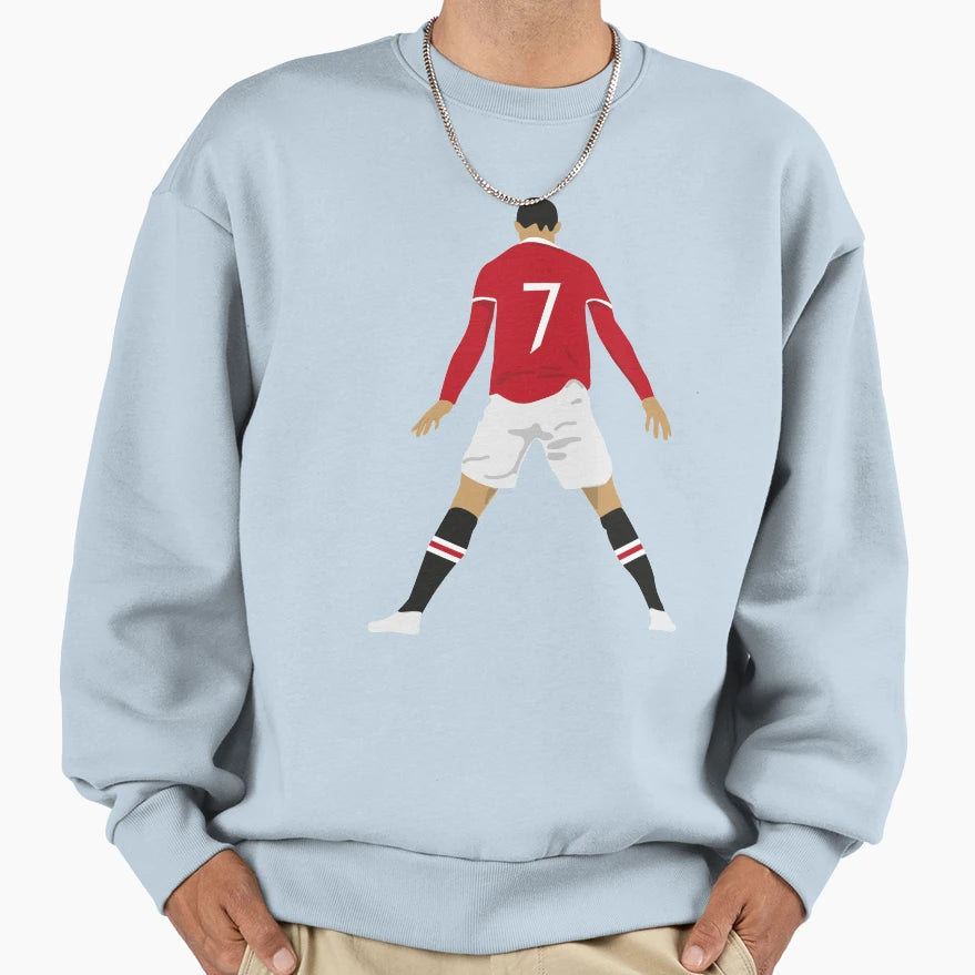 Cr7 U Siiiiiuuuuuuu Sweatshirt - Casual Everyday Wear for Adults - T-Shirt, Sweatshirt, Hoodie