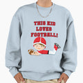 Football Player This Loves Football T-Shirt - Graphic Print Men Women - T-Shirt, Sweatshirt, Hoodie