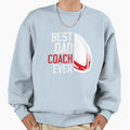 Best Dad Coach Ever Rugby Coach Sweatshirt - Custom Art Print Men Women - T-Shirt, Sweatshirt, Hoodie