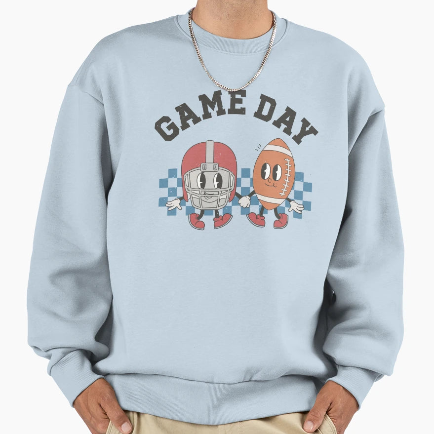 Game Day Sweatshirt - Minimalist Print Unisex - T-Shirt, Sweatshirt, Hoodie