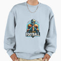 I Love Football Sweatshirt - Casual Everyday Wear Men Women - T-Shirt, Sweatshirt, Hoodie