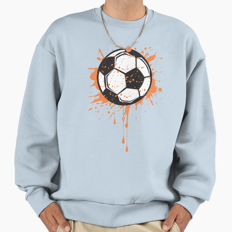 Splash Effects Football Sweatshirt - Custom Art Print for Adults - T-Shirt, Sweatshirt, Hoodie