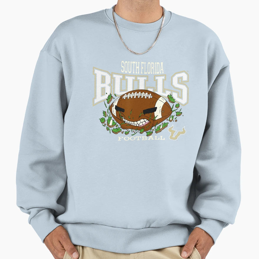 South Florida Bulls Football Mascot T-Shirt - Graphic Print for Adults - T-Shirt, Sweatshirt, Hoodie