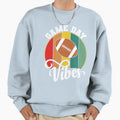Game Day Vibes Sweatshirt - Minimalist Print Men Women - T-Shirt, Sweatshirt, Hoodie