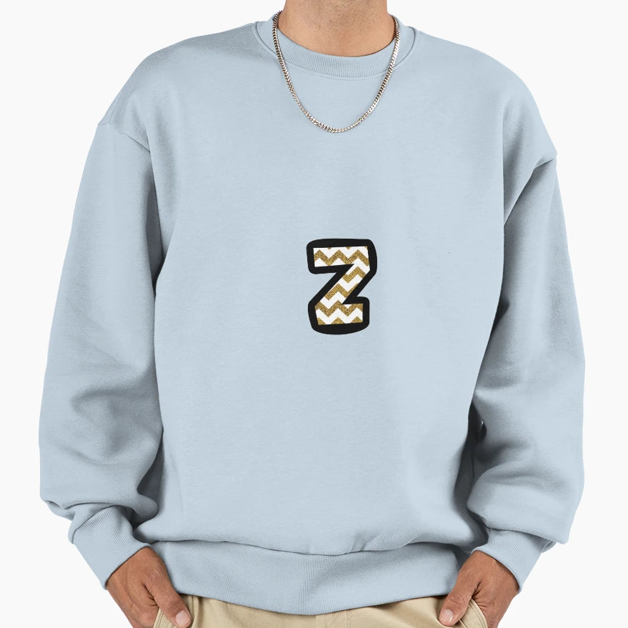 Glitter Z Sweatshirt - Graphic Print Men Women - T-Shirt, Sweatshirt, Hoodie