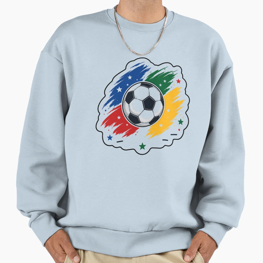 Soccer Game Sweatshirt - Aesthetic Graphic for Adults - T-Shirt, Sweatshirt, Hoodie
